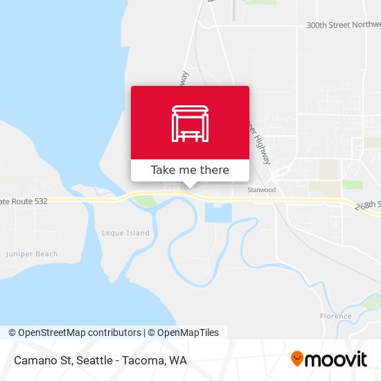 Camano St map