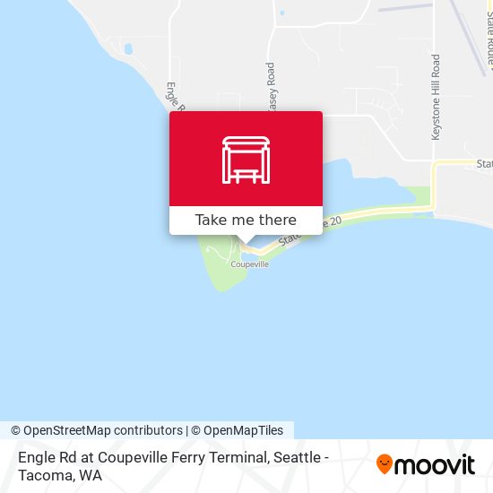 Mapa de Engle Rd at Coupeville Ferry Terminal