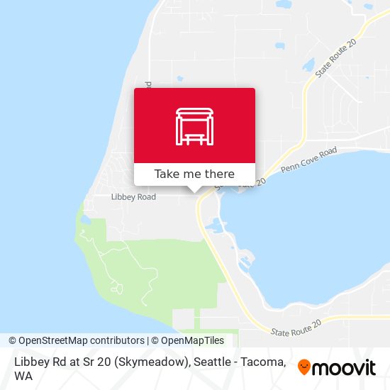 Libbey Rd at Sr 20 (Skymeadow) map
