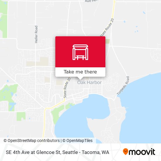 SE 4th Ave at Glencoe St map