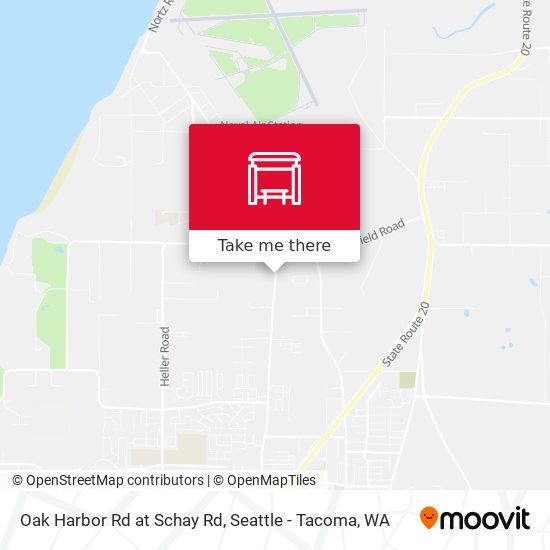 Oak Harbor Rd at Schay Rd map