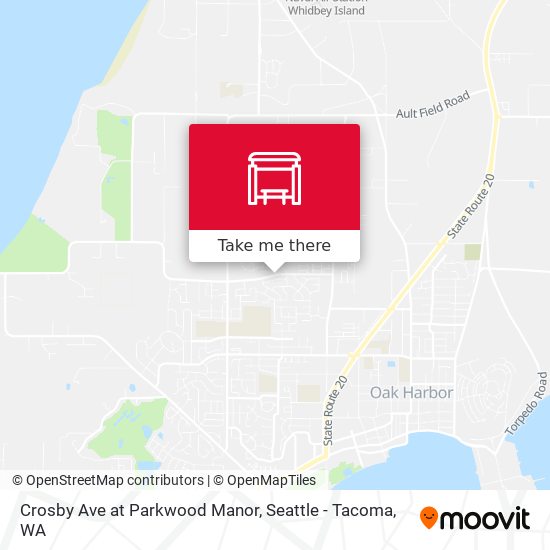 Crosby Ave at Parkwood Manor map