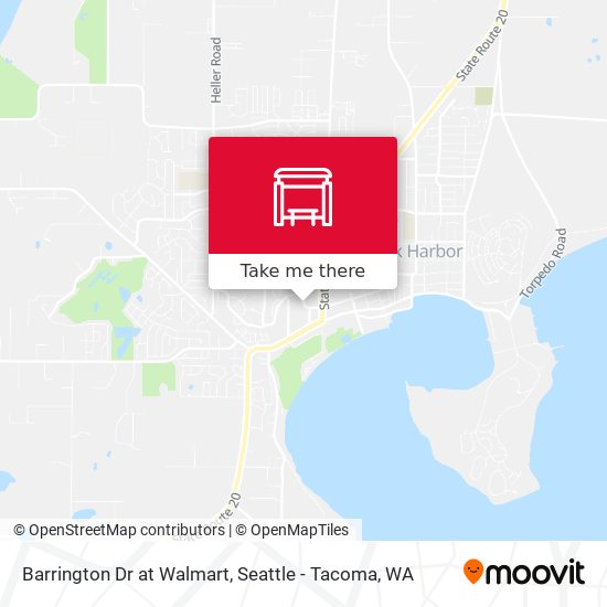 Barrington Dr at Walmart map