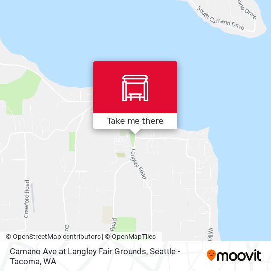 Mapa de Camano Ave at Langley Fair Grounds