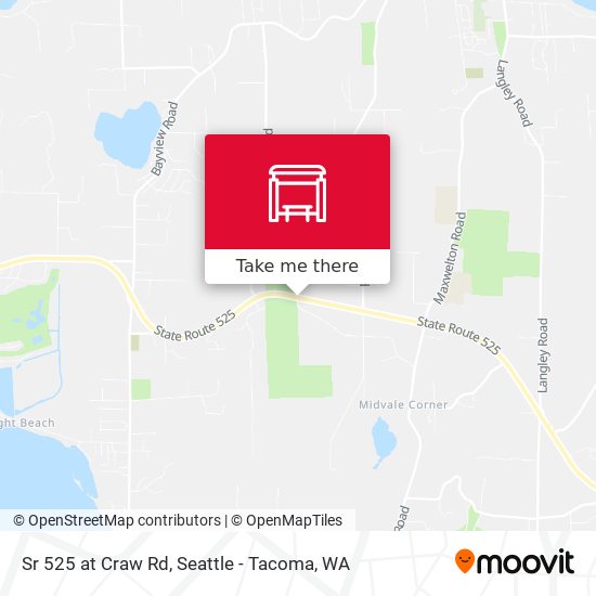Sr 525 at Craw Rd map
