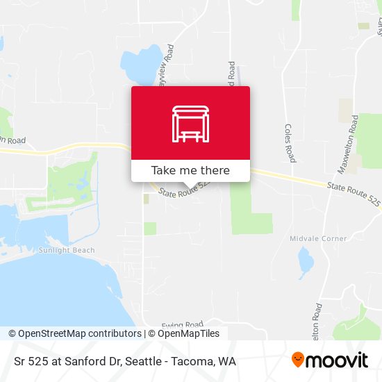 Sr 525 at Sanford Dr map