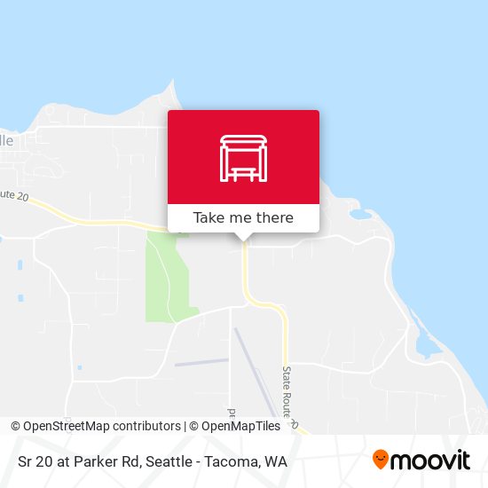 Mapa de Sr 20 at Parker Rd