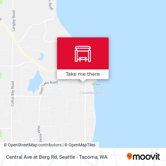 Central Ave at Berg Rd map
