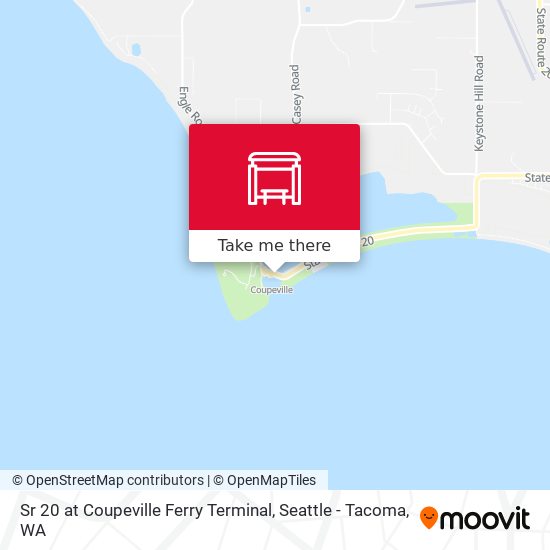 Mapa de Sr 20 at Coupeville Ferry Terminal