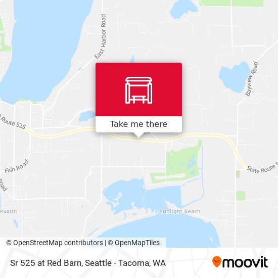 Sr 525 at Red Barn map