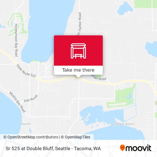 Sr 525 at Double Bluff map