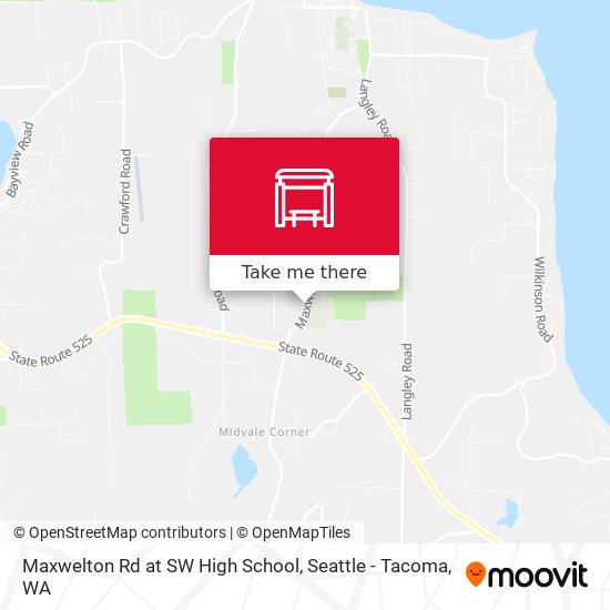 Maxwelton Rd at SW High School map