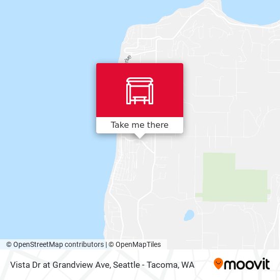 Vista Dr at Grandview Ave map
