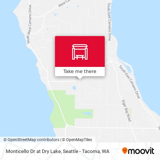 Mapa de Monticello Dr at Dry Lake