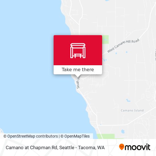 Mapa de Camano at Chapman Rd