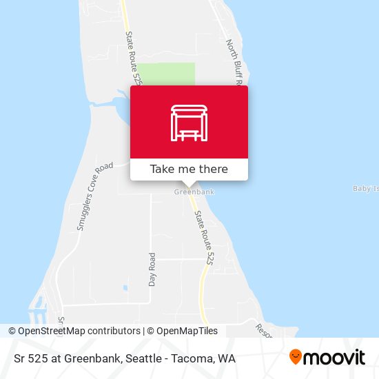 Sr 525 at Greenbank map