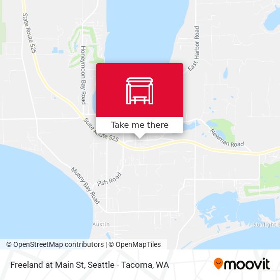Freeland at Main St map