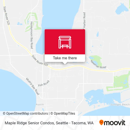 Maple Ridge Senior Condos map
