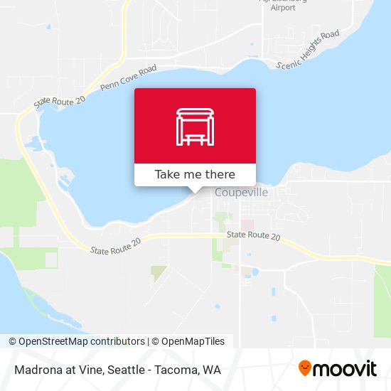 Madrona at Vine map