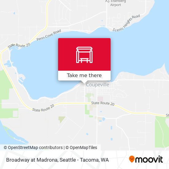 Broadway at Madrona map