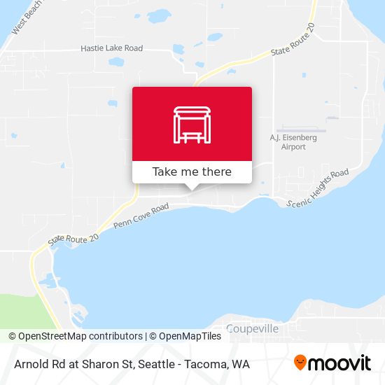 Mapa de Arnold Rd at Sharon St