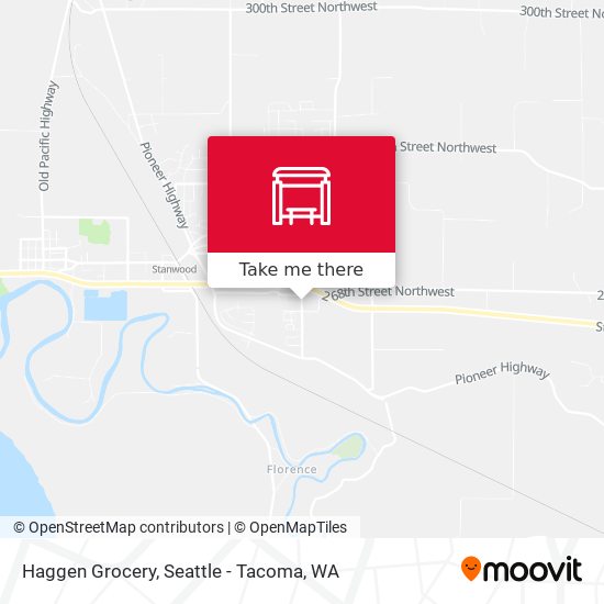 Mapa de Haggen Grocery