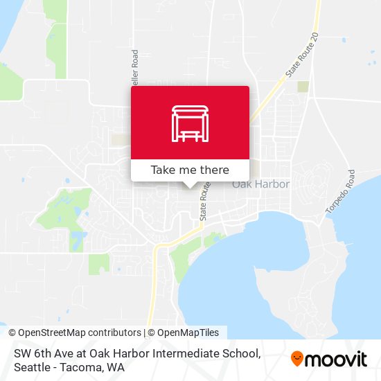 Mapa de SW 6th Ave at Oak Harbor Intermediate School