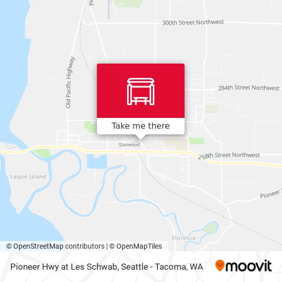 Mapa de Pioneer Hwy at Les Schwab