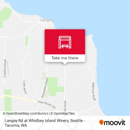 Mapa de Langey Rd at Whidbey Island Winery