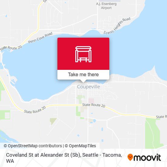 Coveland St at Alexander St (Sb) map