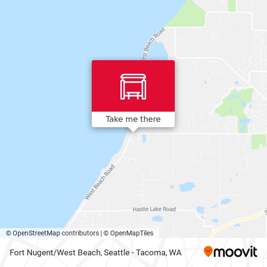 Mapa de Fort Nugent/West Beach