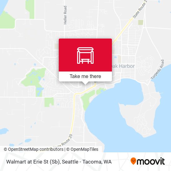 Mapa de Walmart at Erie St (Sb)