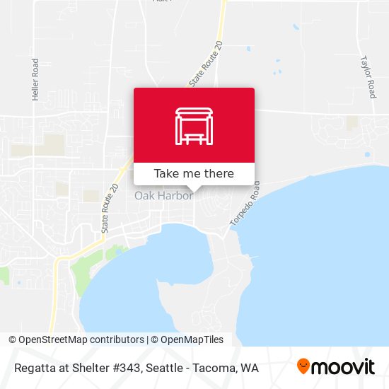 Mapa de Regatta at Shelter #343