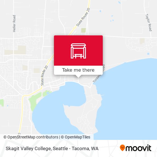 Skagit Valley College map