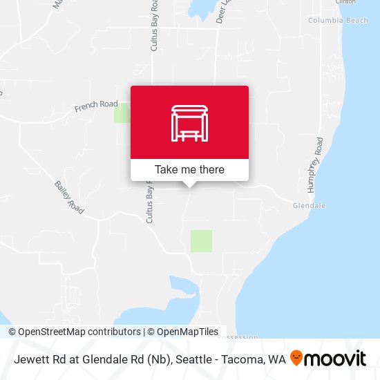 Mapa de Jewett Rd at Glendale Rd (Nb)