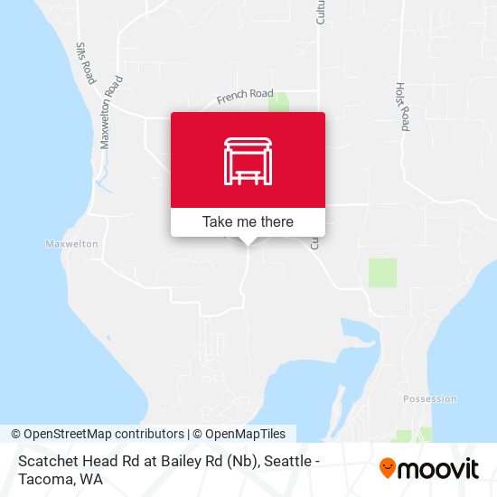 Mapa de Scatchet Head Rd at Bailey Rd (Nb)