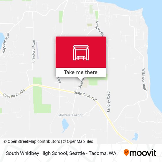 Mapa de South Whidbey High School