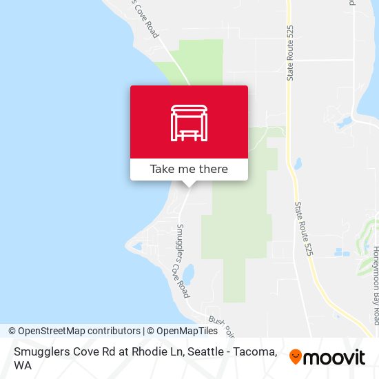 Mapa de Smugglers Cove Rd at Rhodie Ln