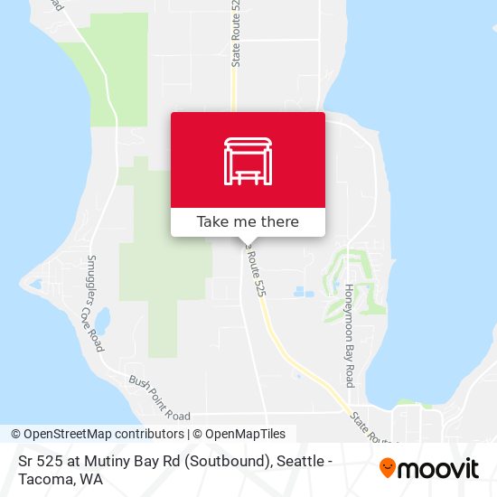 Sr 525 at Mutiny Bay Rd (Soutbound) map