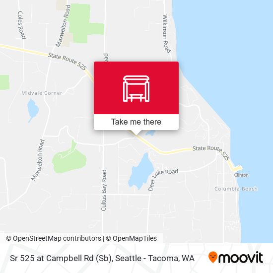 Sr 525 at Campbell Rd (Sb) map
