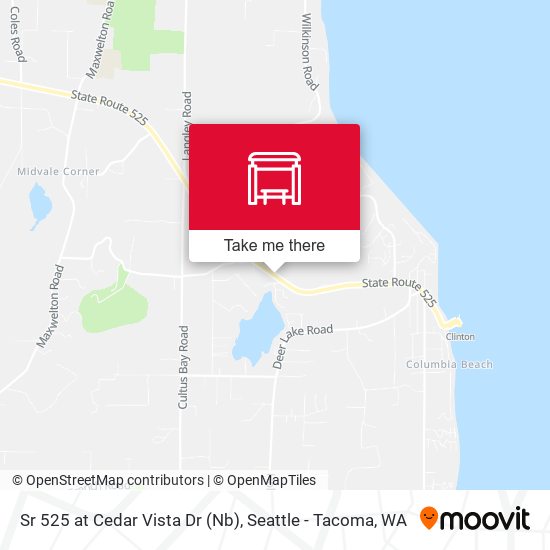 Sr 525 at Cedar Vista Dr (Nb) map