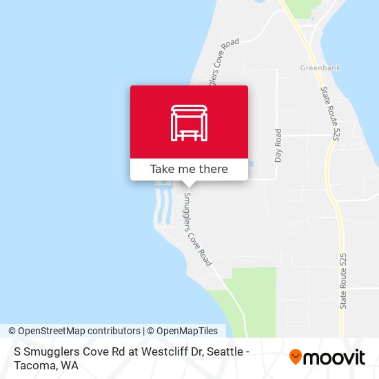 Mapa de S Smugglers Cove Rd at Westcliff Dr