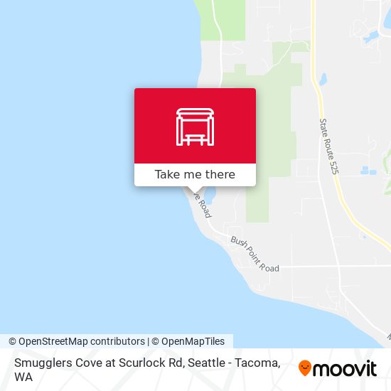 Mapa de Smugglers Cove at Scurlock Rd