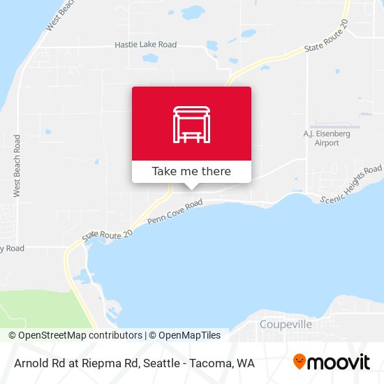 Arnold Rd at Riepma Rd map