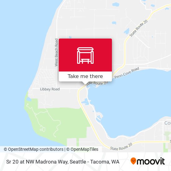Sr 20 at NW Madrona Way map