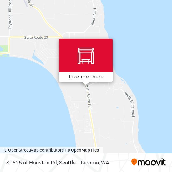 Sr 525 at Houston Rd map