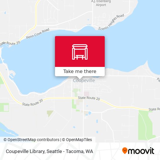 Coupeville Library map