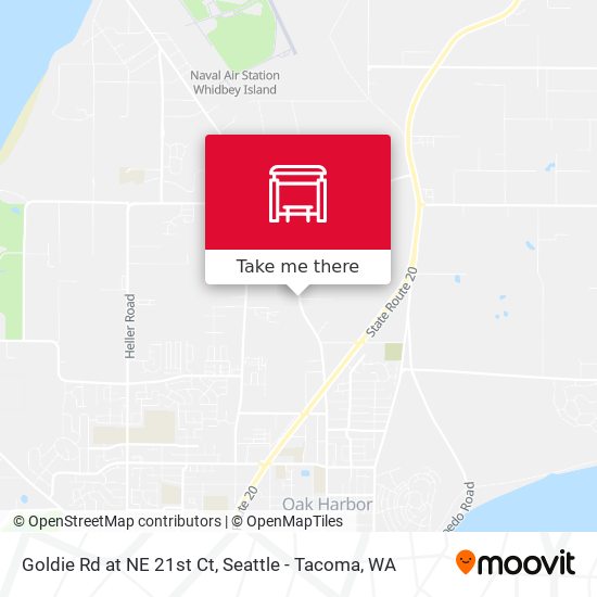 Mapa de Goldie Rd at NE 21st Ct
