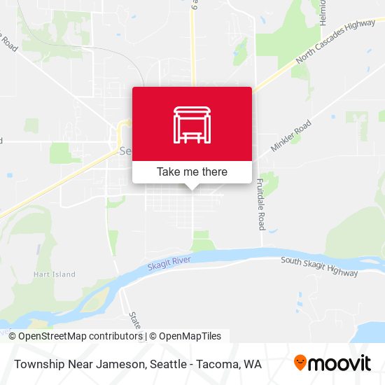 Township Near Jameson map