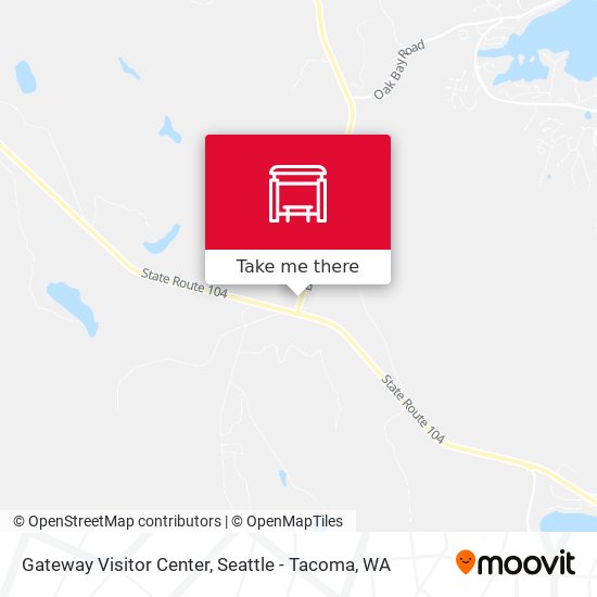 Gateway Visitor Center map